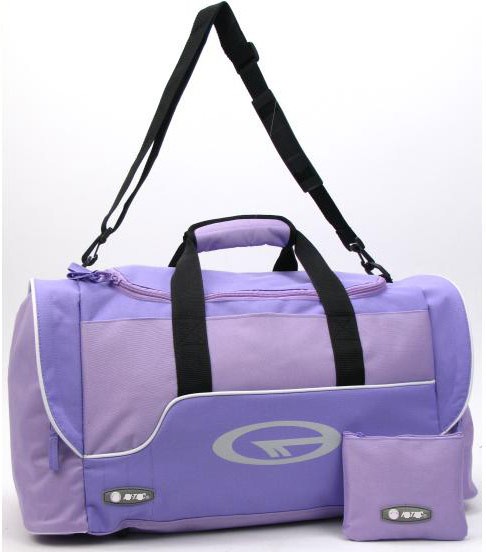 purple sports bag