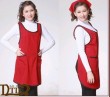 Red Fashion Cotton Cooking  Apron