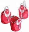 Simple Red cooler bag  With long Strap