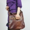 Fashion Brown Leather handbag