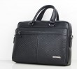 Hot sale Black Leather laptop bag