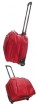 Hot sale Red 420D Polyster laptop bag with Trolly
