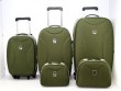 High Quality Green  Leather Luggage bag