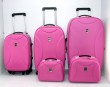 High Quality Pink Leather Luggage bag