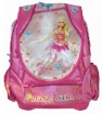 Pink 600D School Backpack