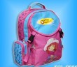 Pink School Backpack With Trolly