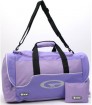 Purple Polyster sports bag