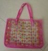 Strawberry Printing Toliet Bag  With Long Handle